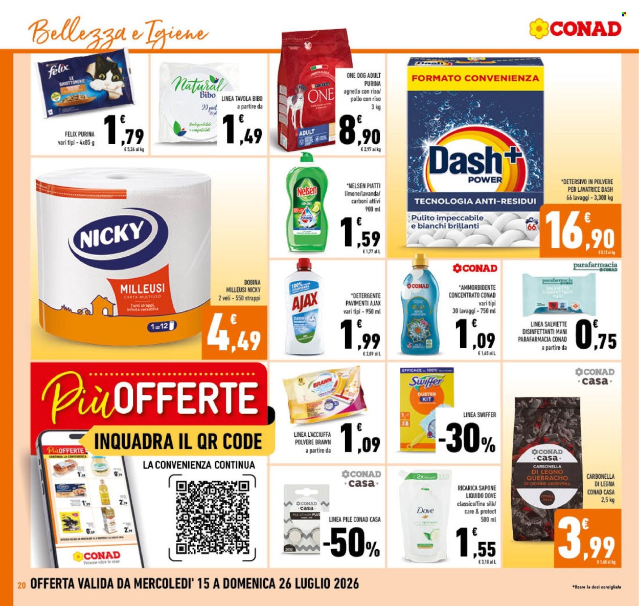 Volantino Conad - 15/7/2026 - 26/7/2026. Pagina 20