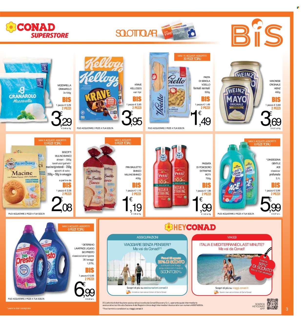 Volantino Conad - 15/7/2026 - 26/7/2026. Pagina 3
