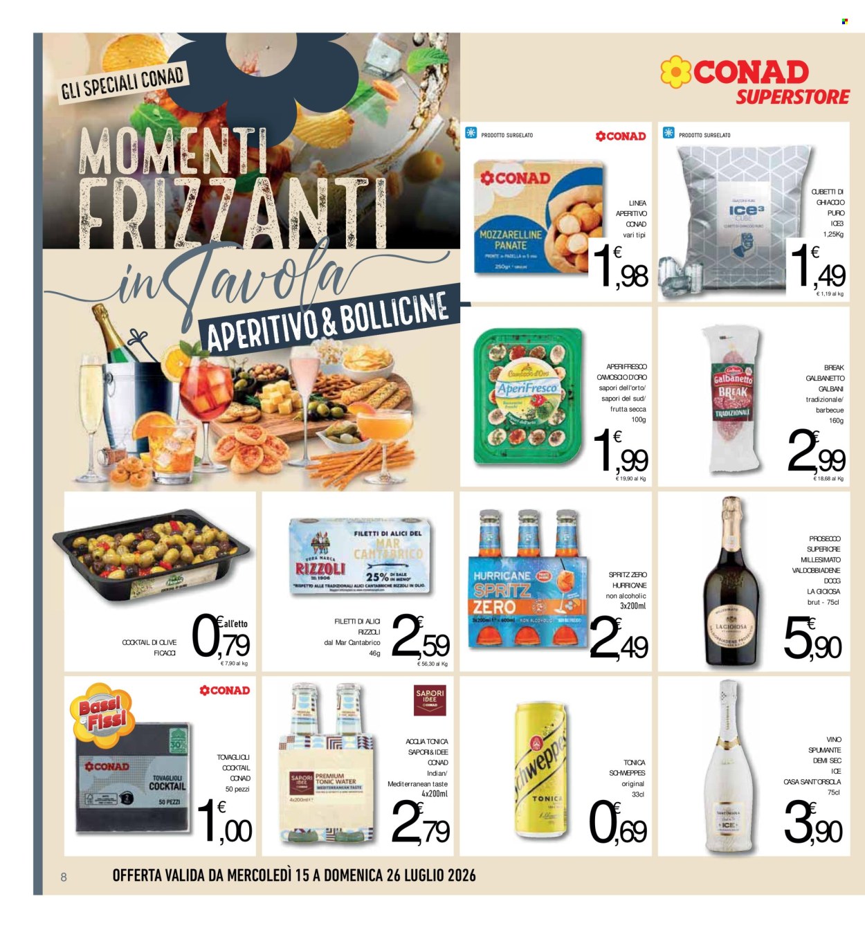 Volantino Conad - 15/7/2026 - 26/7/2026. Pagina 8