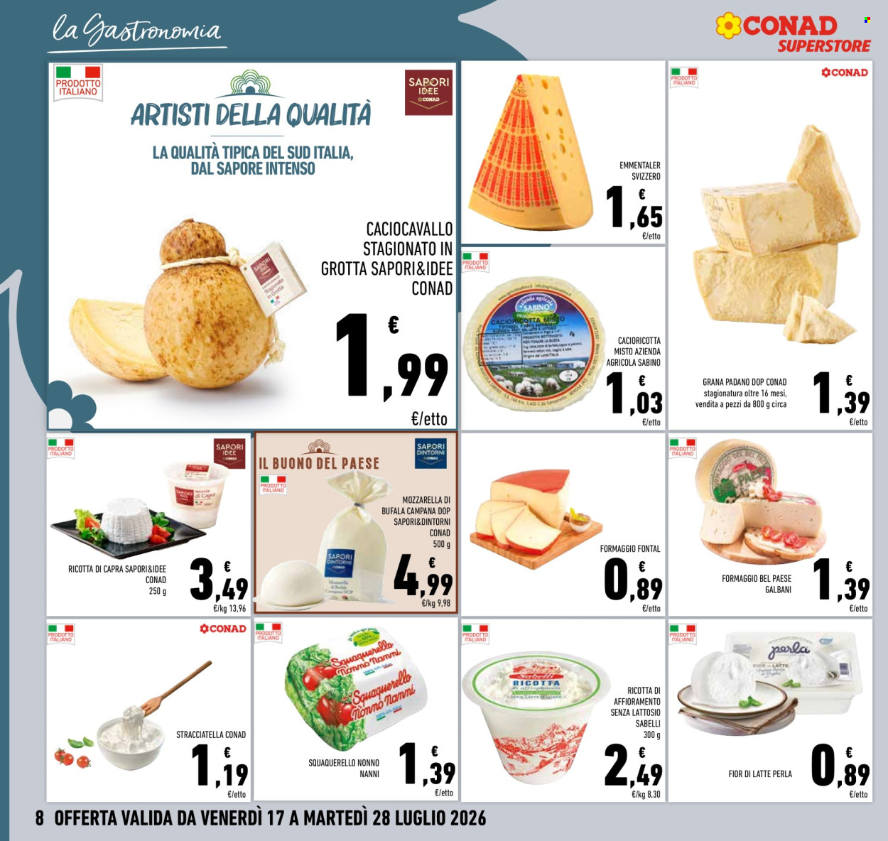Volantino Conad Superstore - 15/7/2026 - 28/7/2026. Pagina 8