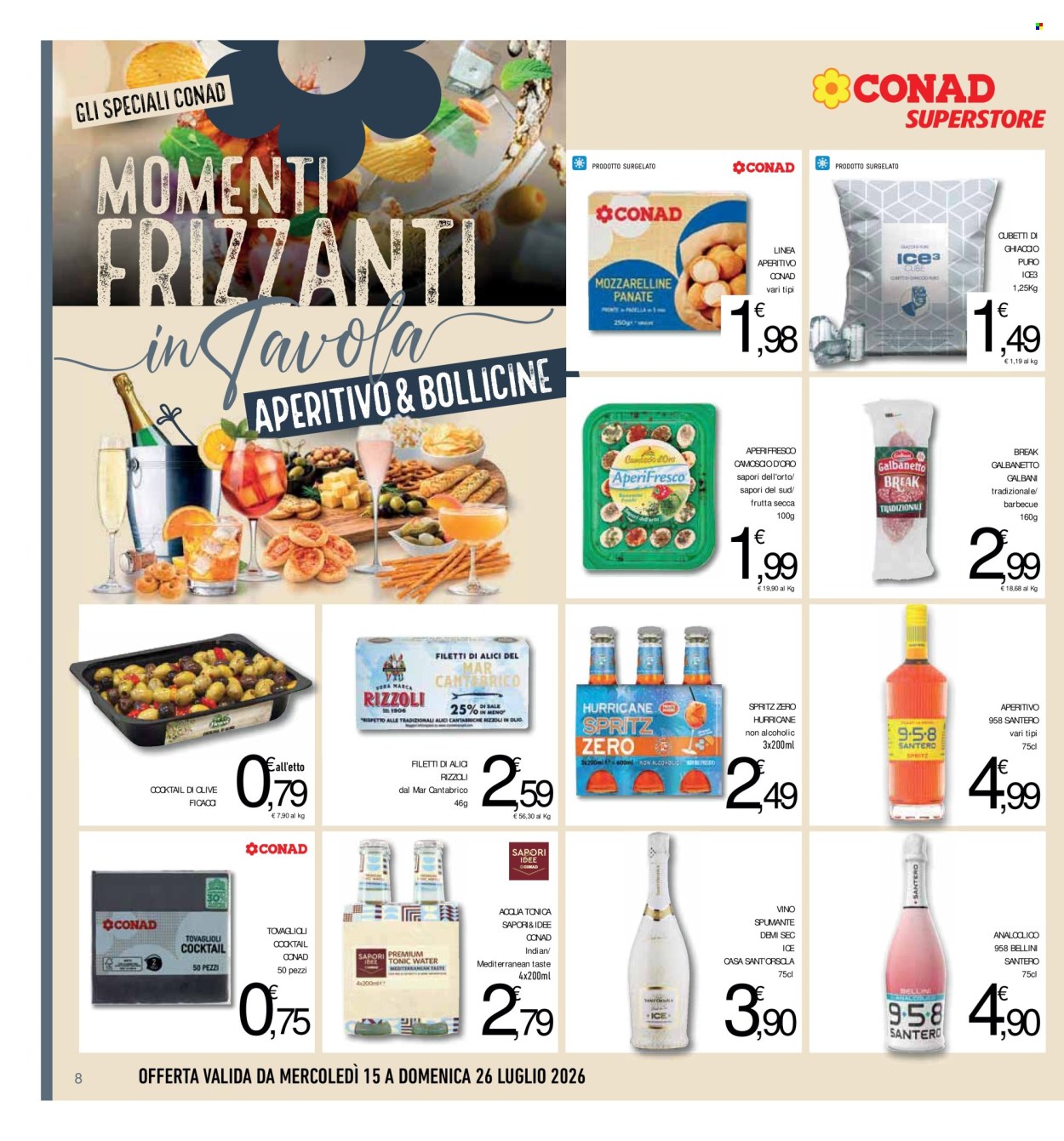 Volantino Conad Superstore - 15/7/2026 - 26/7/2026. Pagina 8