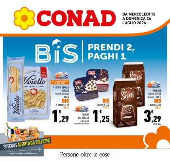 Volantino Conad - 15/7/2026 - 26/7/2026.