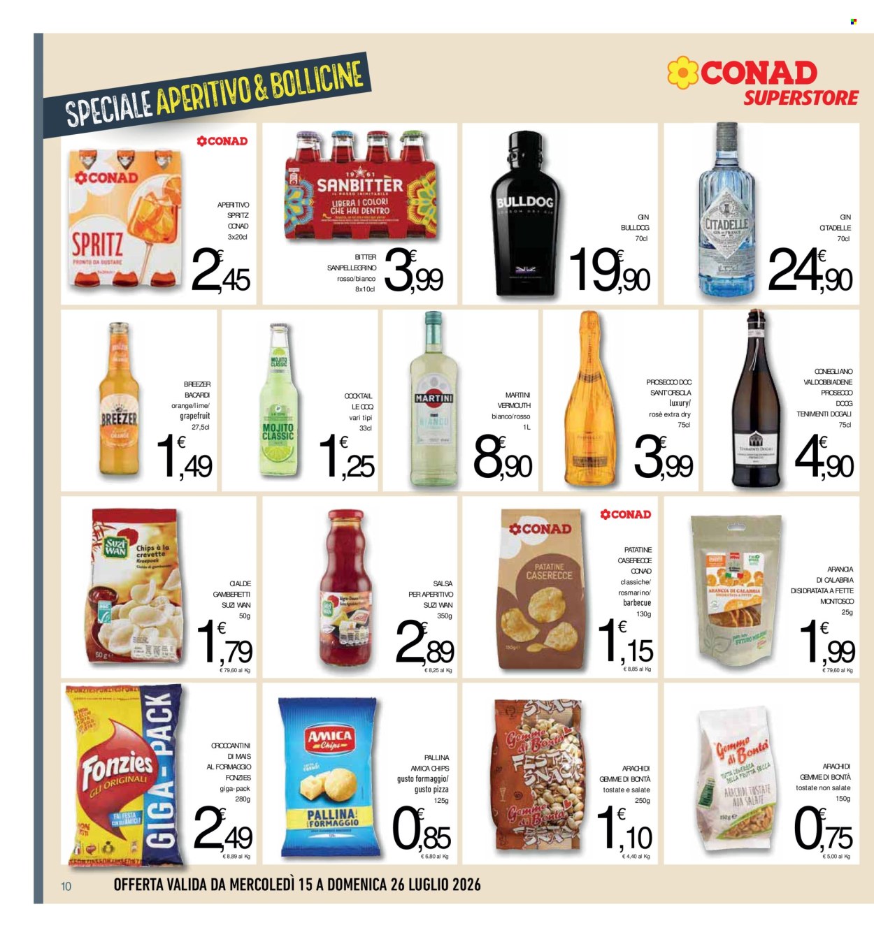 Volantino Conad - 15/7/2026 - 26/7/2026. Pagina 10