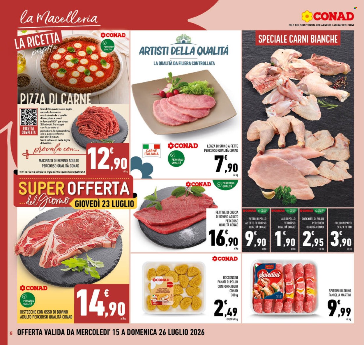 Volantino Conad - 15/7/2026 - 26/7/2026. Pagina 6