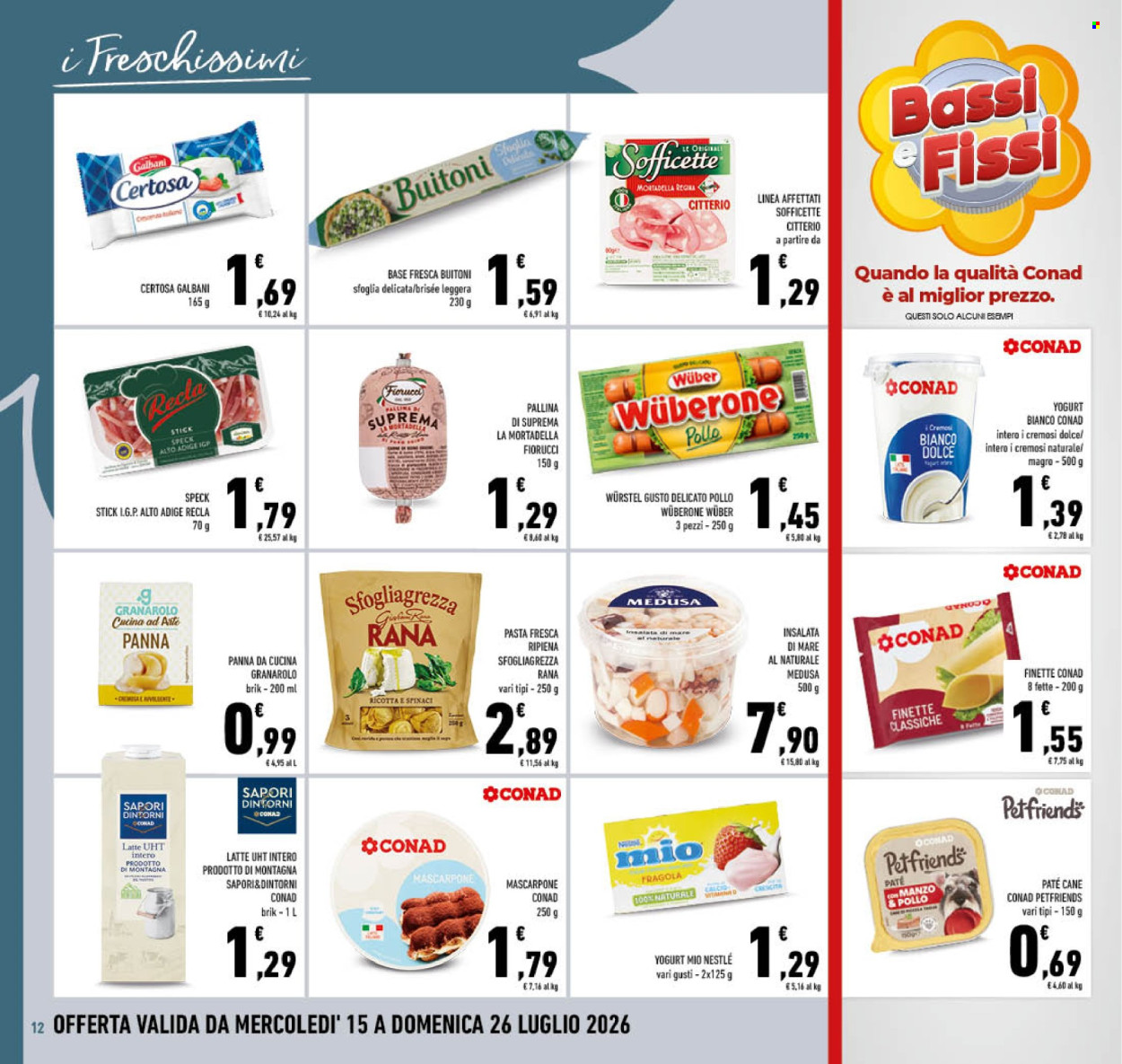 Volantino Conad - 15/7/2026 - 26/7/2026. Pagina 12