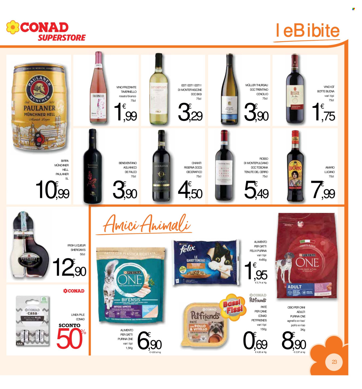 Volantino Conad - 15/7/2026 - 26/7/2026. Pagina 23