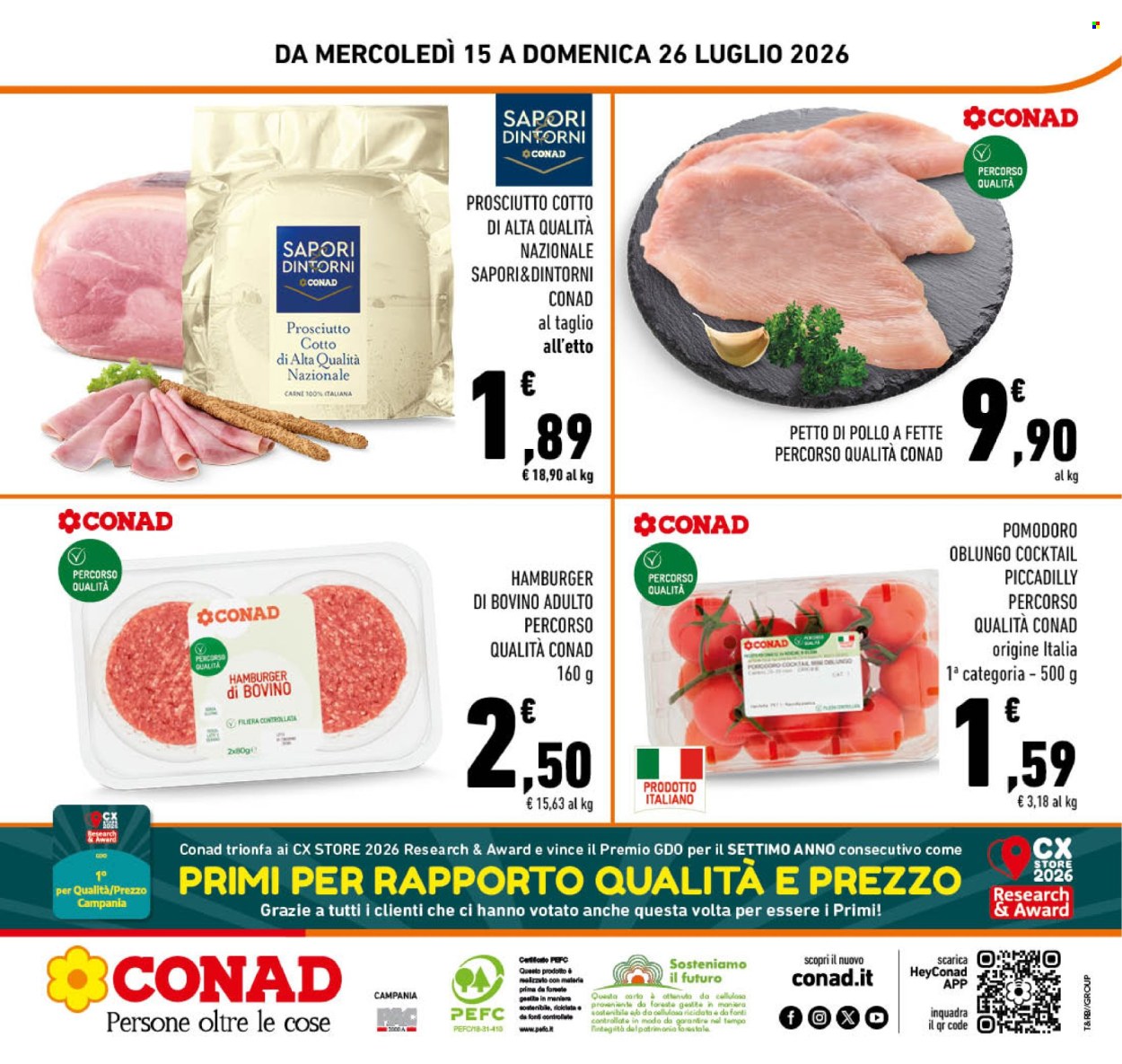 Volantino Conad - 15/7/2026 - 26/7/2026. Pagina 24