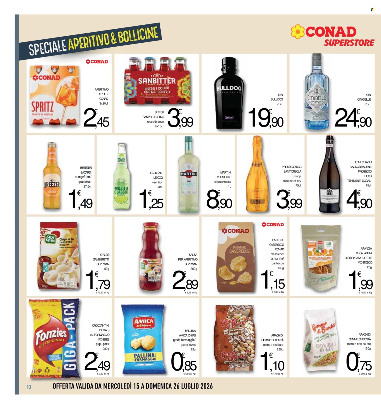 Volantino Conad Superstore - 15/7/2026 - 26/7/2026. Pagina 10