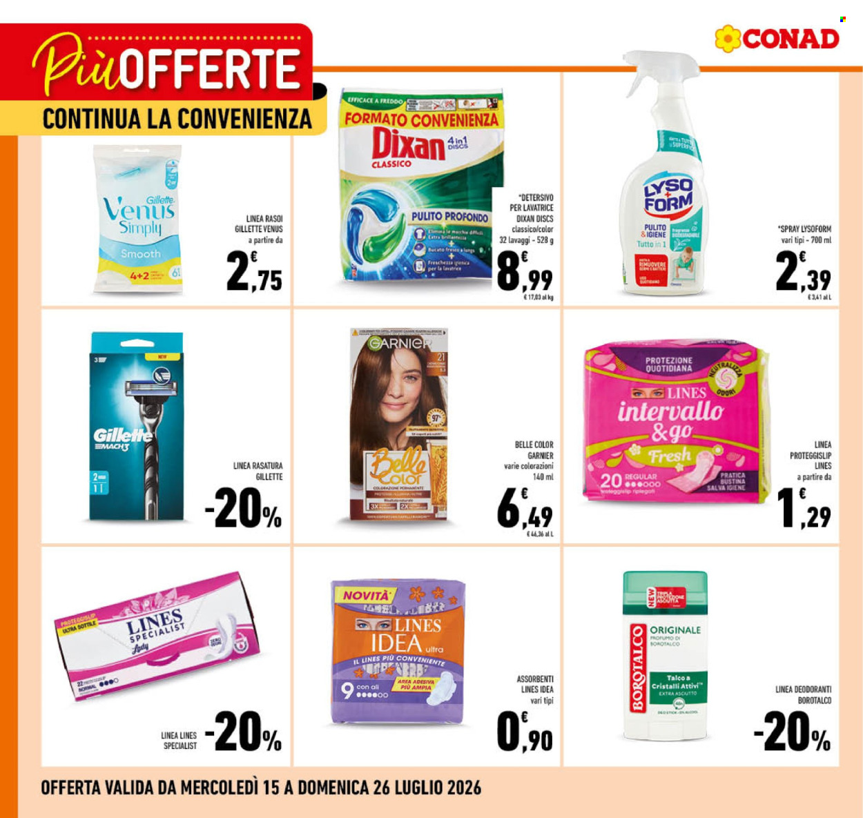 Volantino Conad - 15/7/2026 - 26/7/2026. Pagina 3