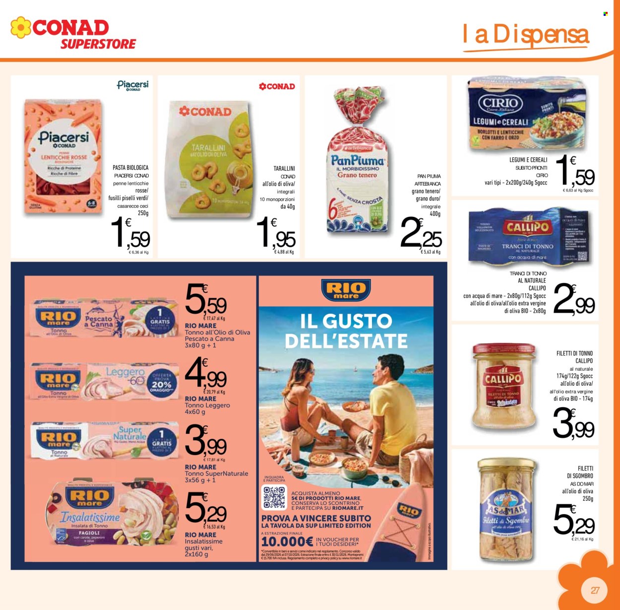 Volantino Conad Superstore - 15/7/2026 - 28/7/2026. Pagina 27