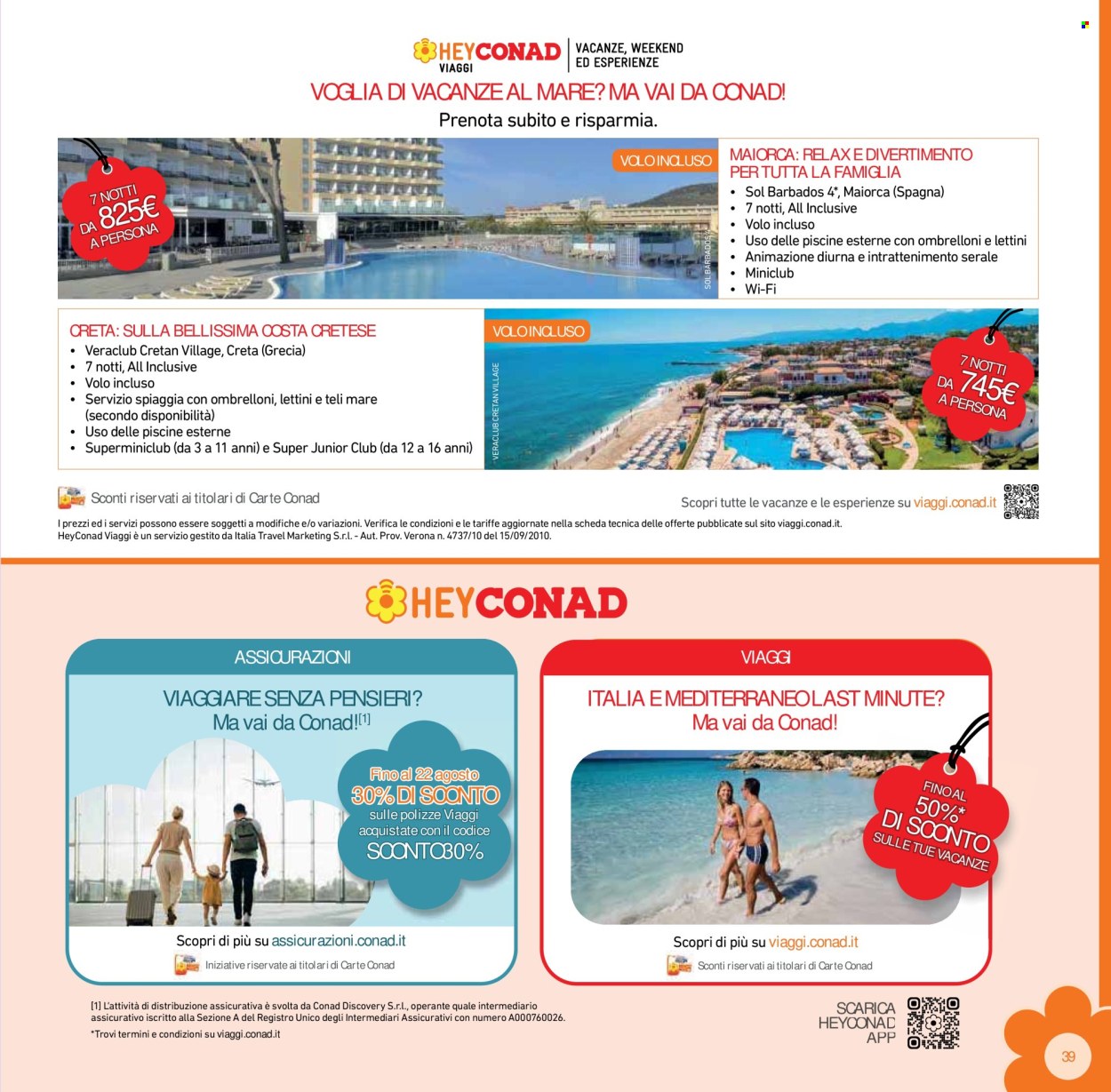 Volantino Conad Superstore - 15/7/2026 - 28/7/2026. Pagina 39