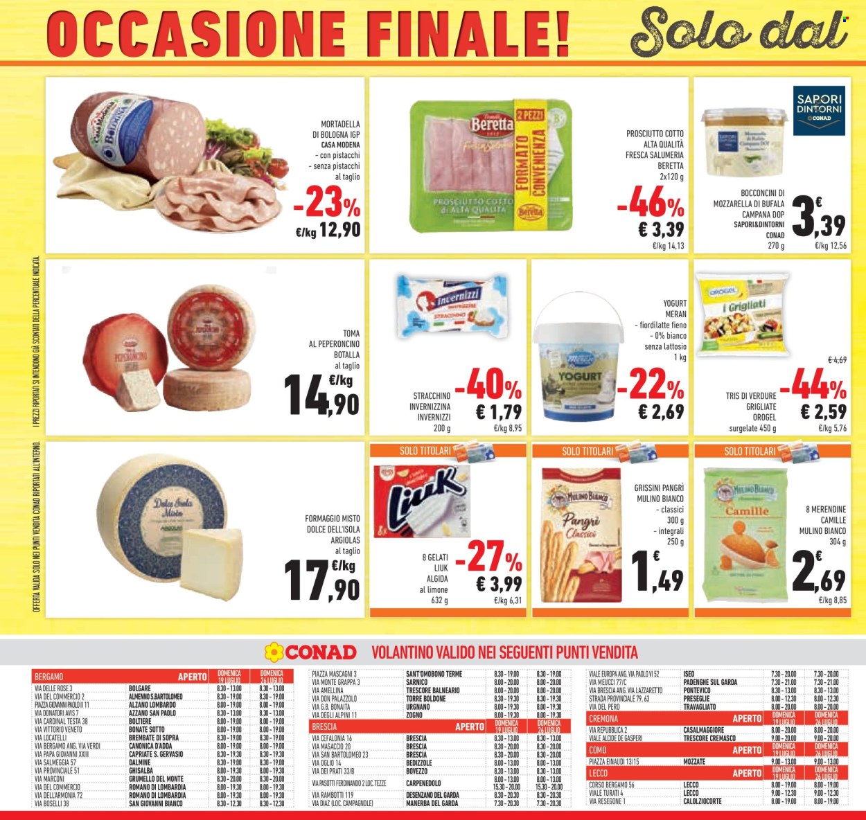 Volantino Conad - 15/7/2026 - 28/7/2026. Pagina 40