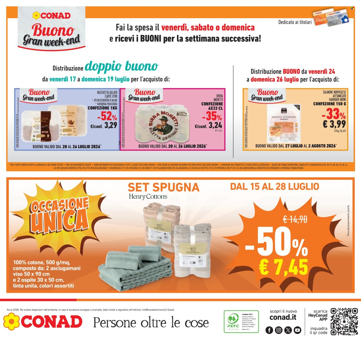Volantino Conad - 15/7/2026 - 28/7/2026. Pagina 42