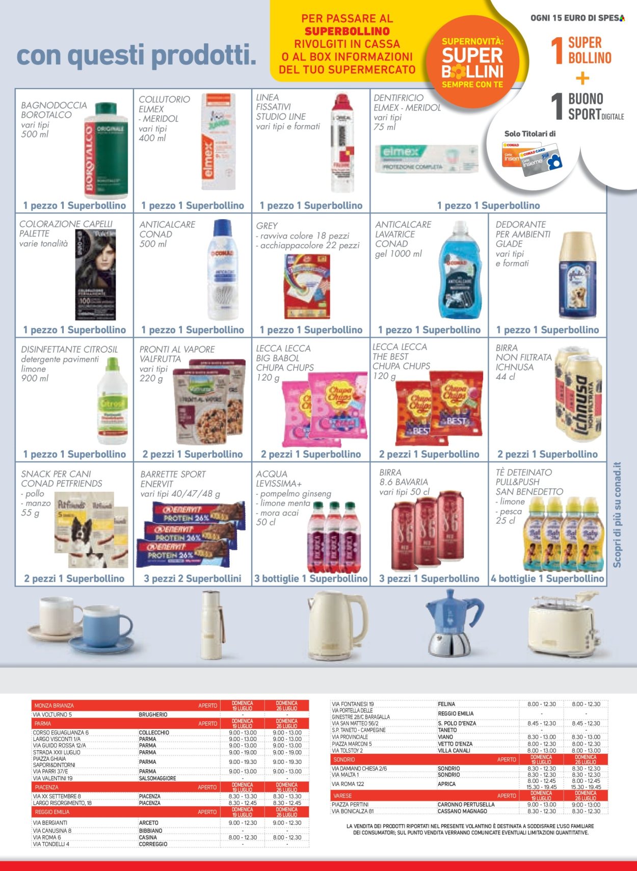 Volantino Conad - 15/7/2026 - 28/7/2026. Pagina 19