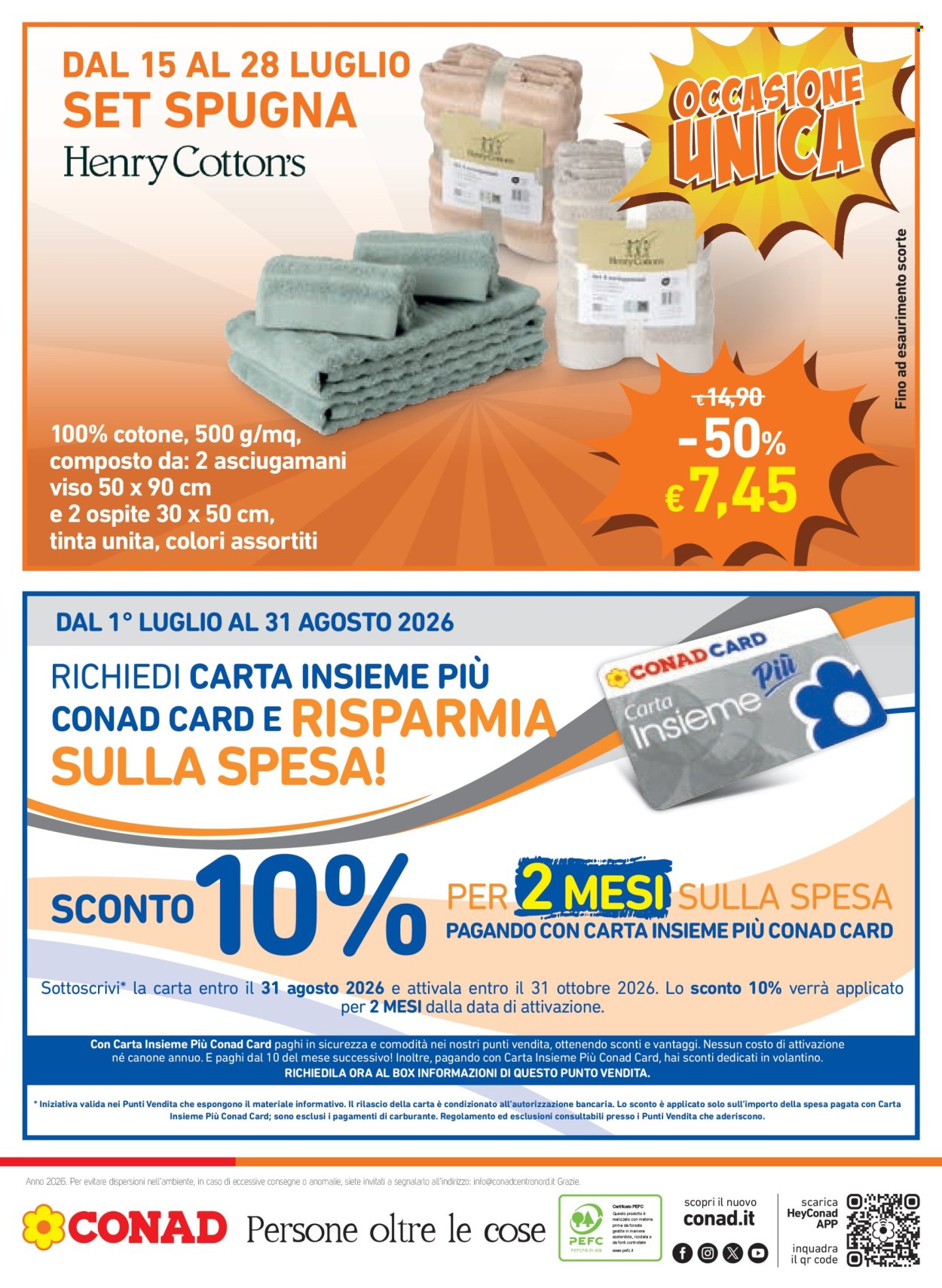Volantino Conad - 15/7/2026 - 28/7/2026. Pagina 22