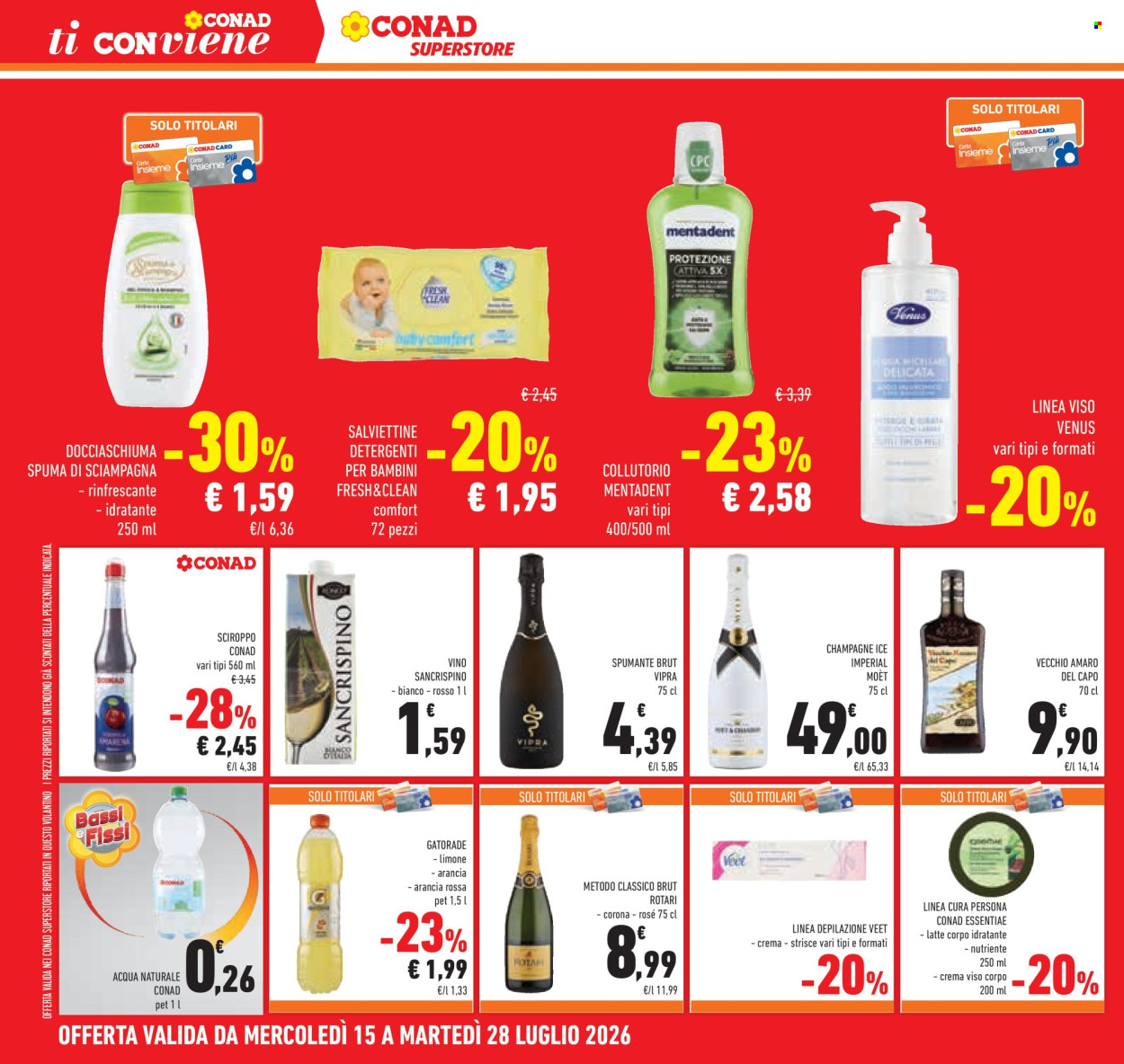 Volantino Conad Superstore - 15/7/2026 - 28/7/2026. Pagina 32