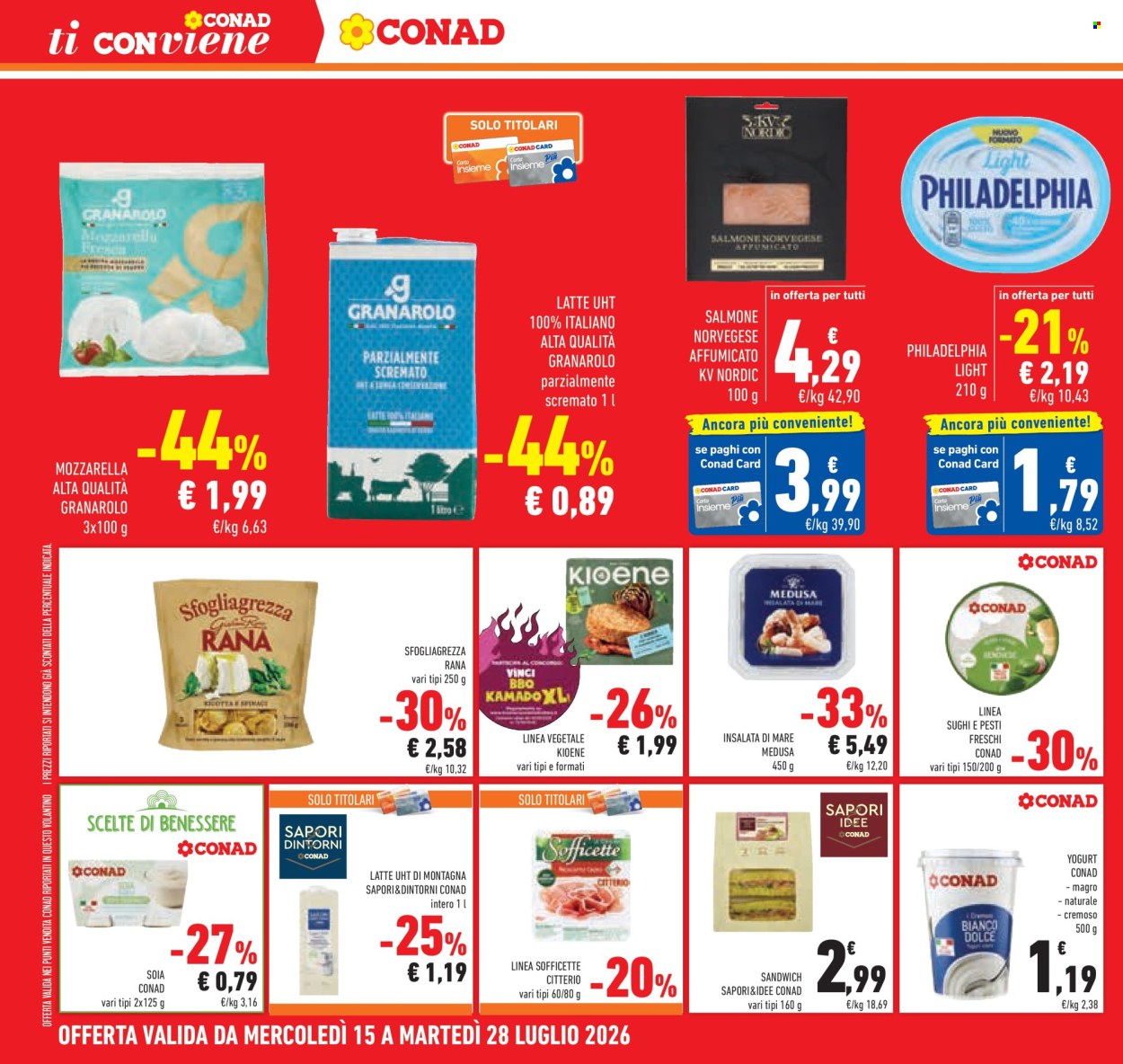 Volantino Conad - 15/7/2026 - 28/7/2026. Pagina 18