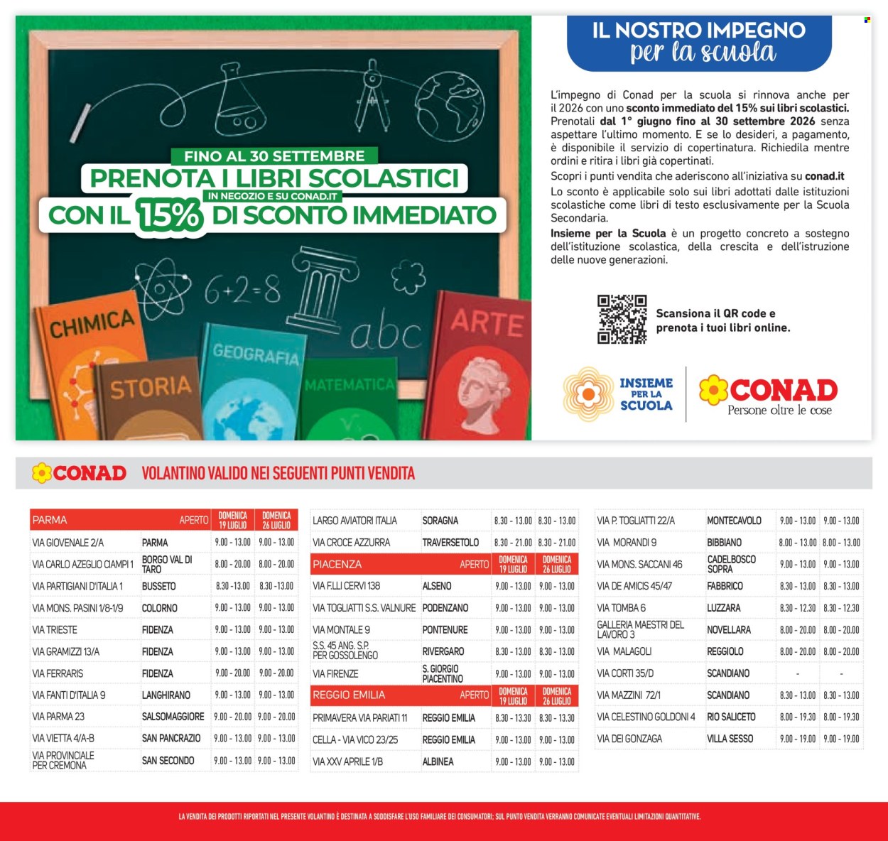 Volantino Conad - 15/7/2026 - 28/7/2026. Pagina 23