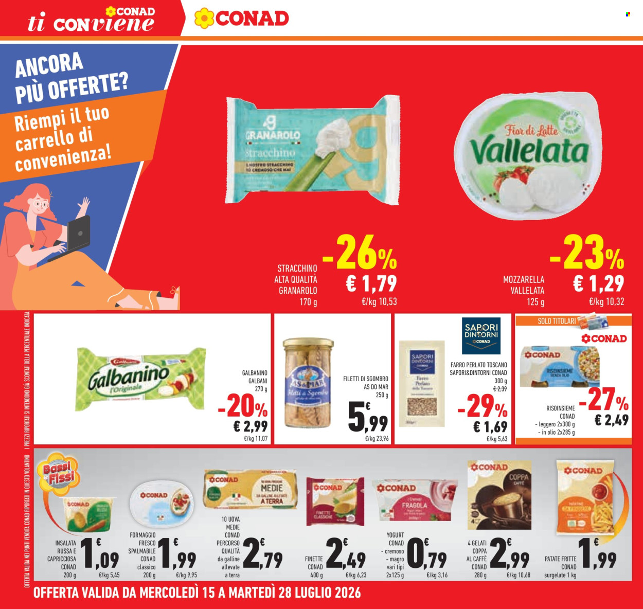 Volantino Conad - 15/7/2026 - 28/7/2026. Pagina 24