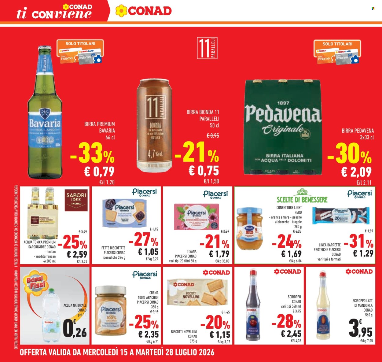 Volantino Conad - 15/7/2026 - 28/7/2026. Pagina 28