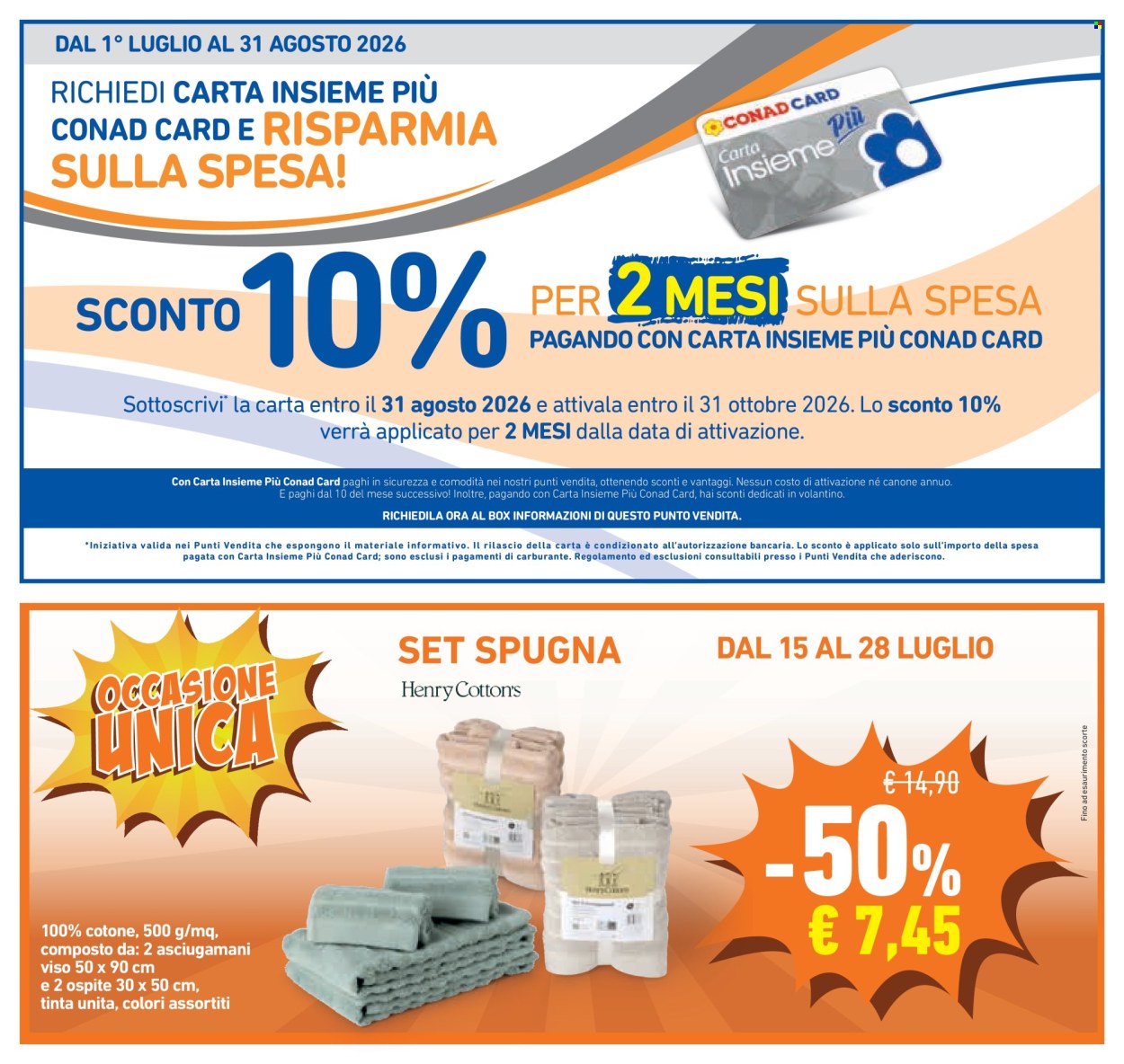 Volantino Conad - 15/7/2026 - 28/7/2026. Pagina 33