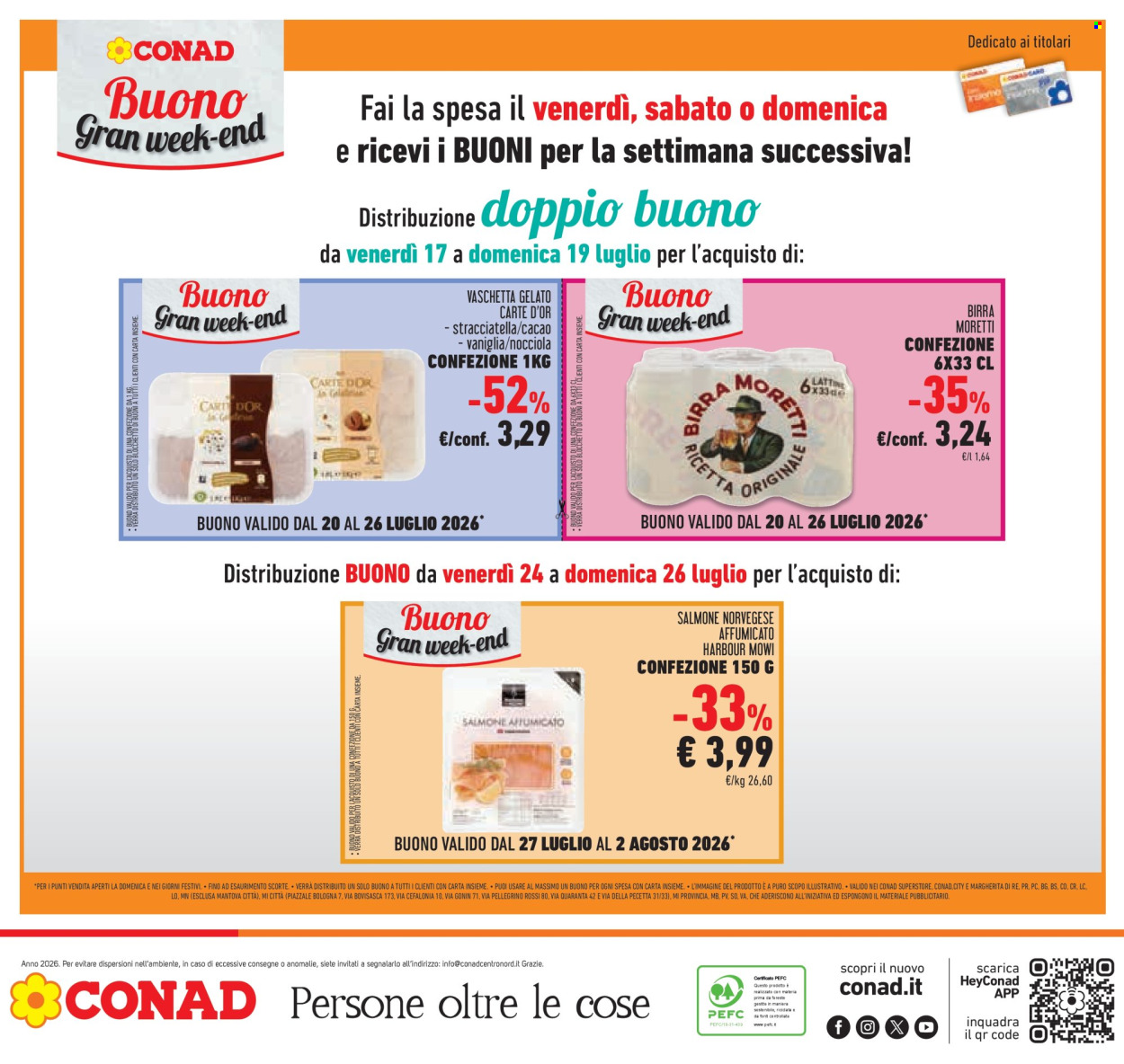 Volantino Conad - 15/7/2026 - 28/7/2026. Pagina 42