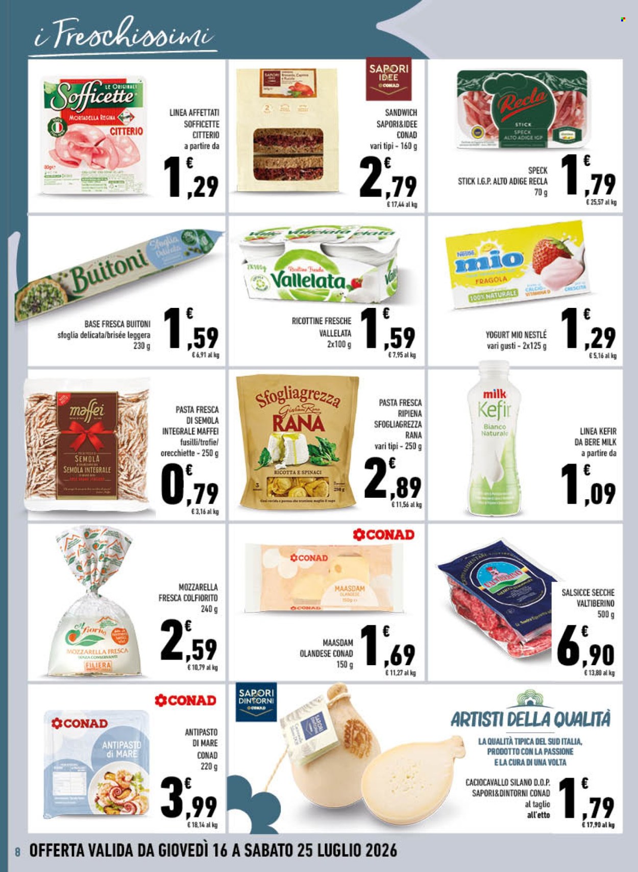 Volantino Conad - 16/7/2026 - 25/7/2026. Pagina 8