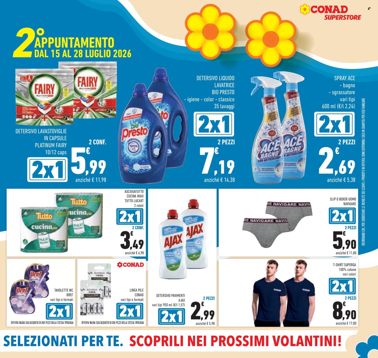 Volantino Conad Superstore - 15/7/2026 - 28/7/2026. Pagina 9