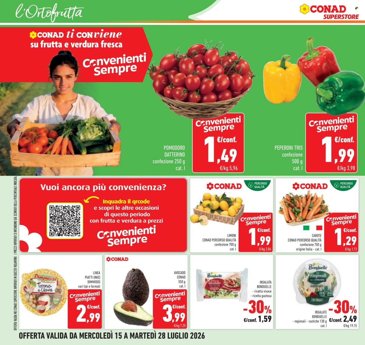 Volantino Conad Superstore - 15/7/2026 - 28/7/2026. Pagina 10