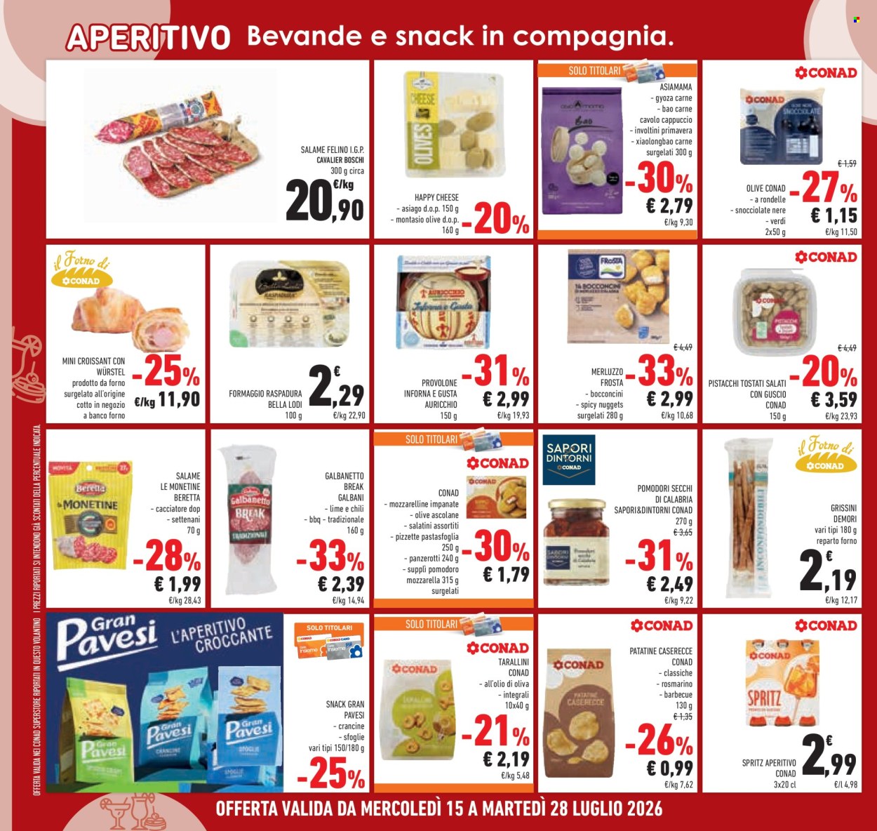 Volantino Conad Superstore - 15/7/2026 - 28/7/2026. Pagina 22