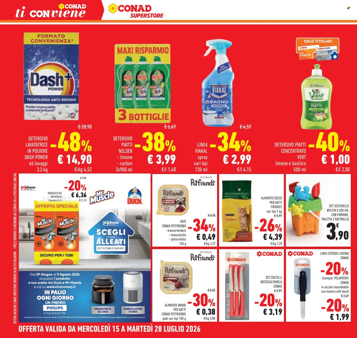 Volantino Conad Superstore - 15/7/2026 - 28/7/2026. Pagina 26
