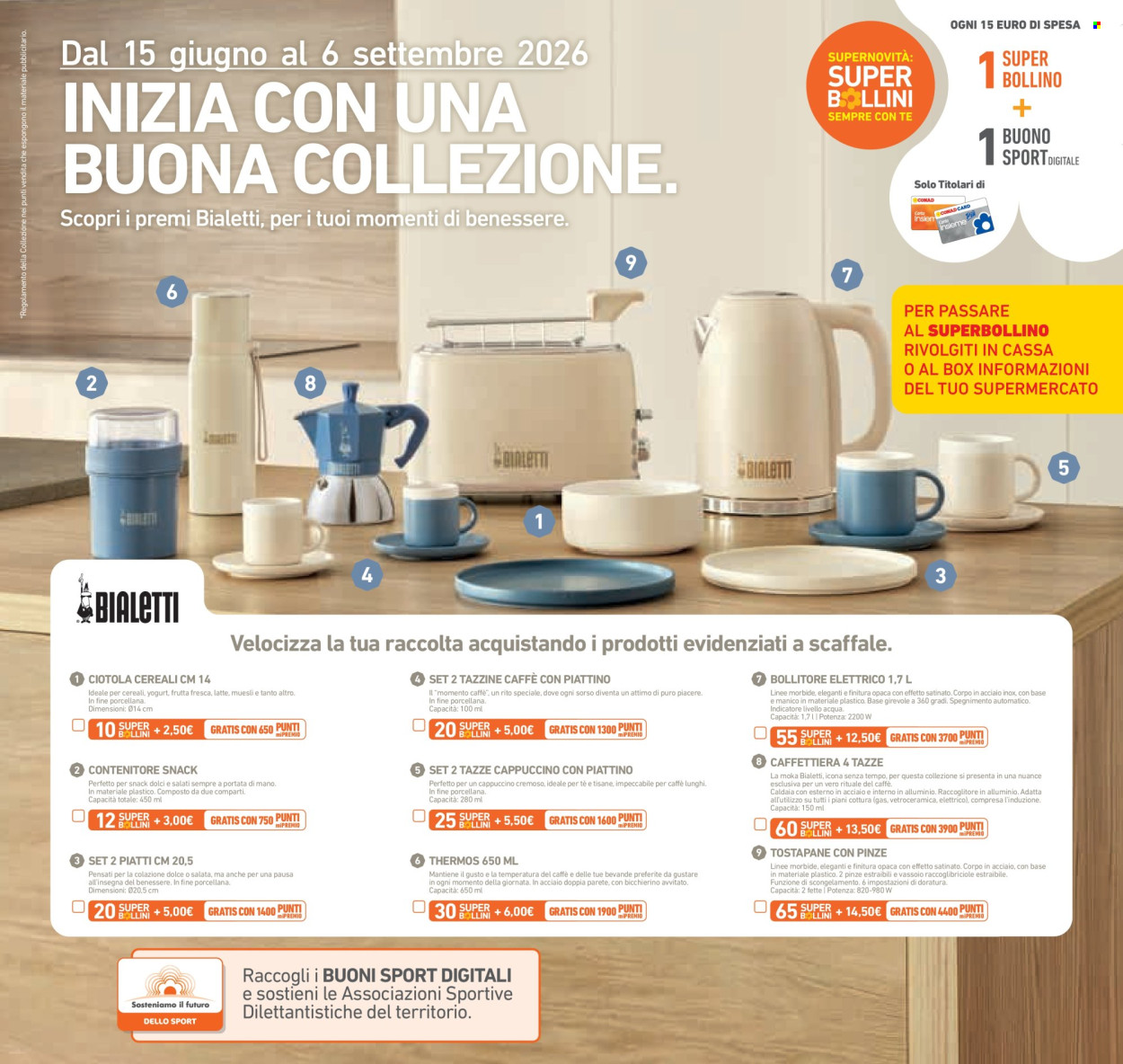 Volantino Conad Superstore - 15/7/2026 - 28/7/2026. Pagina 35