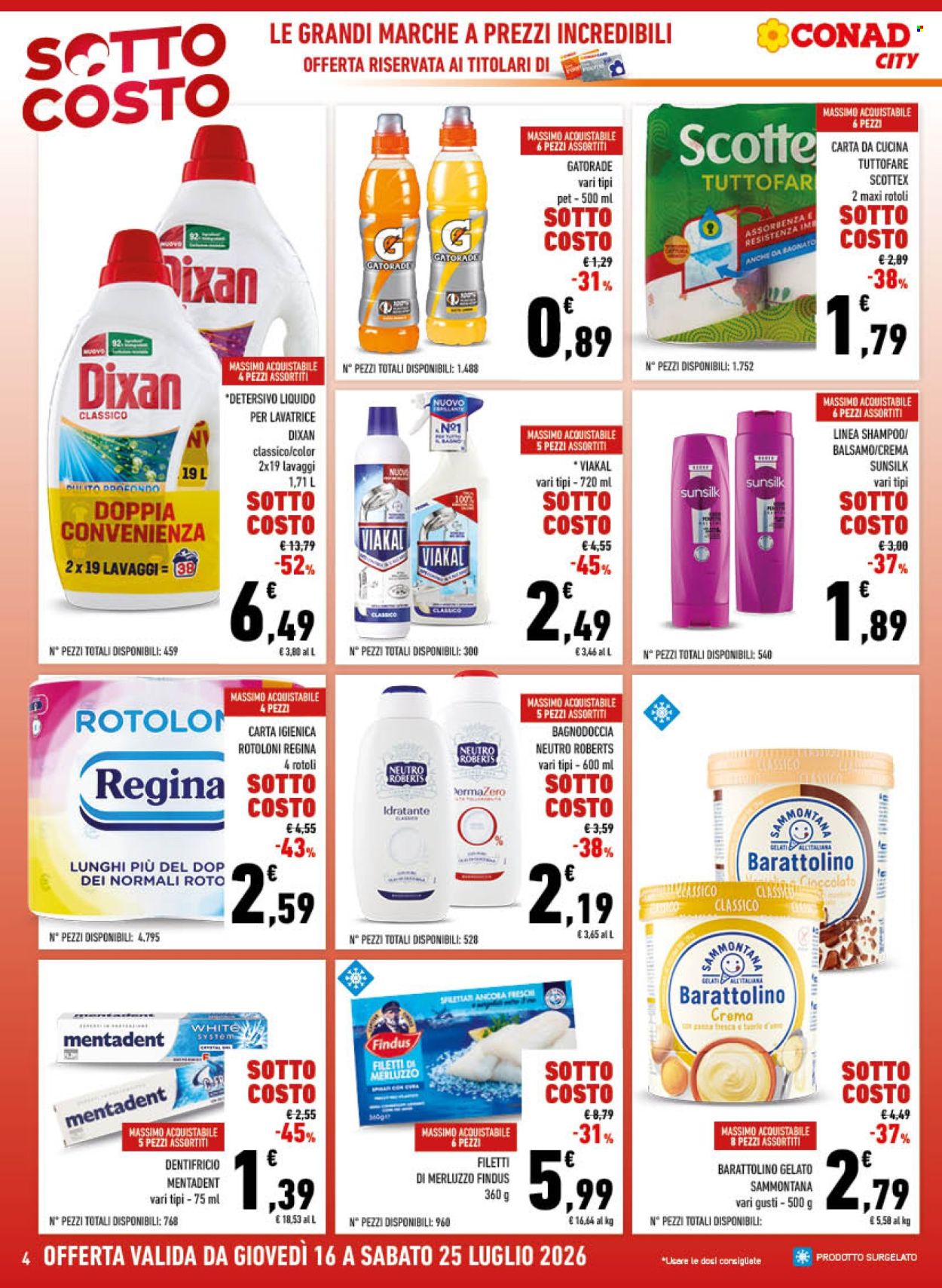 Volantino Conad - 16/7/2026 - 25/7/2026. Pagina 4