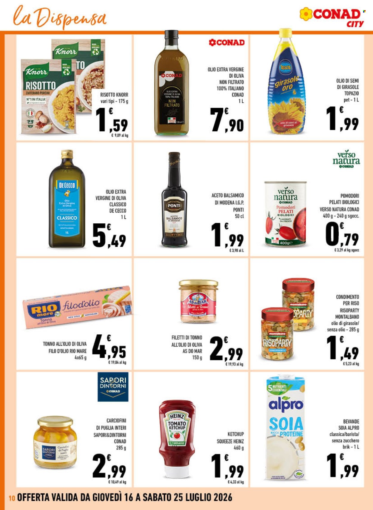 Volantino Conad - 16/7/2026 - 25/7/2026. Pagina 10
