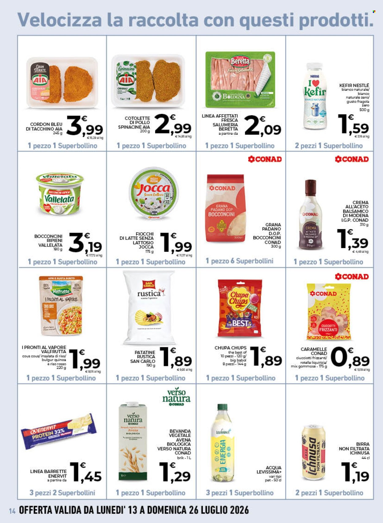 Volantino Conad - 16/7/2026 - 25/7/2026. Pagina 14