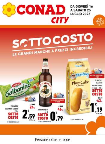 Volantino Conad - 16/7/2026 - 25/7/2026.