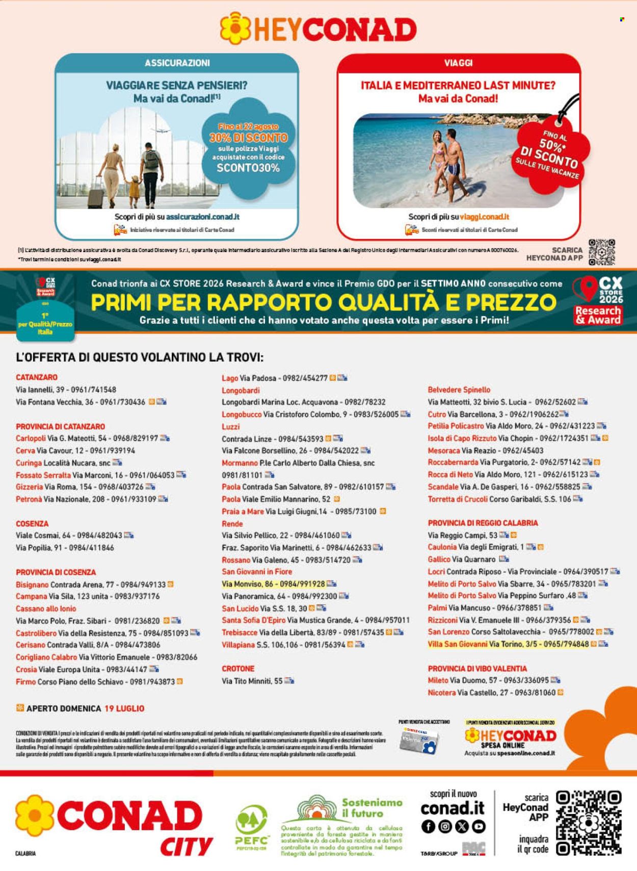 Volantino Conad - 16/7/2026 - 25/7/2026. Pagina 16