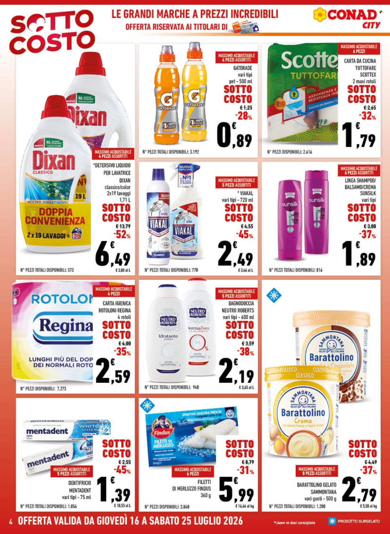 Volantino Conad - 16/7/2026 - 25/7/2026. Pagina 4