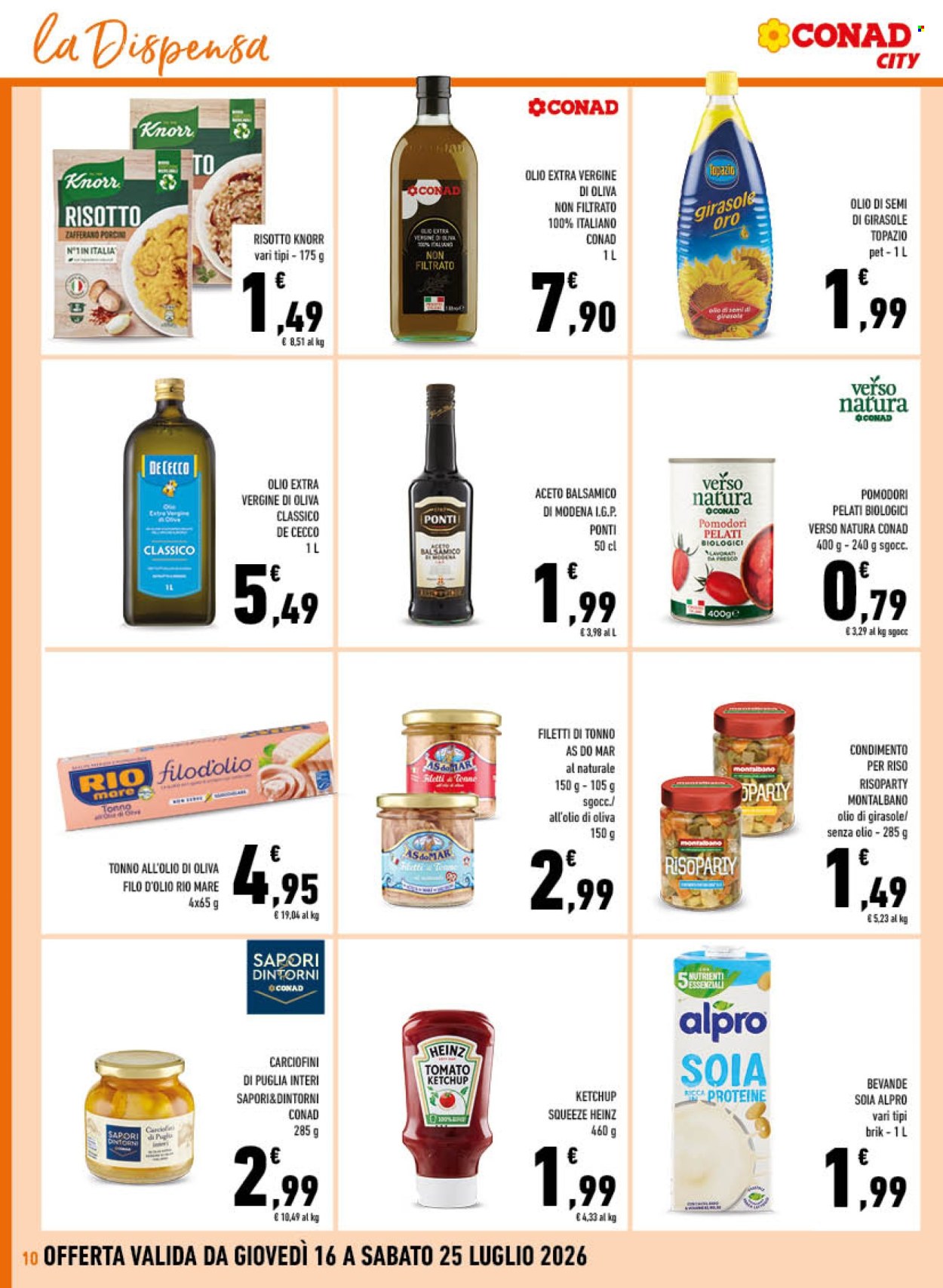 Volantino Conad - 16/7/2026 - 25/7/2026. Pagina 10