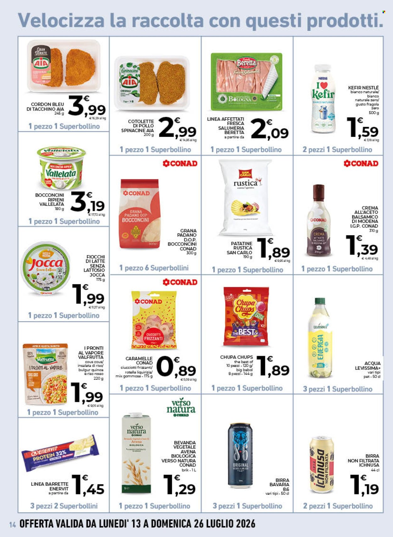 Volantino Conad - 16/7/2026 - 25/7/2026. Pagina 14