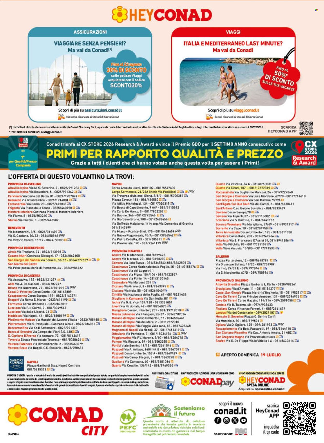 Volantino Conad - 16/7/2026 - 25/7/2026. Pagina 16