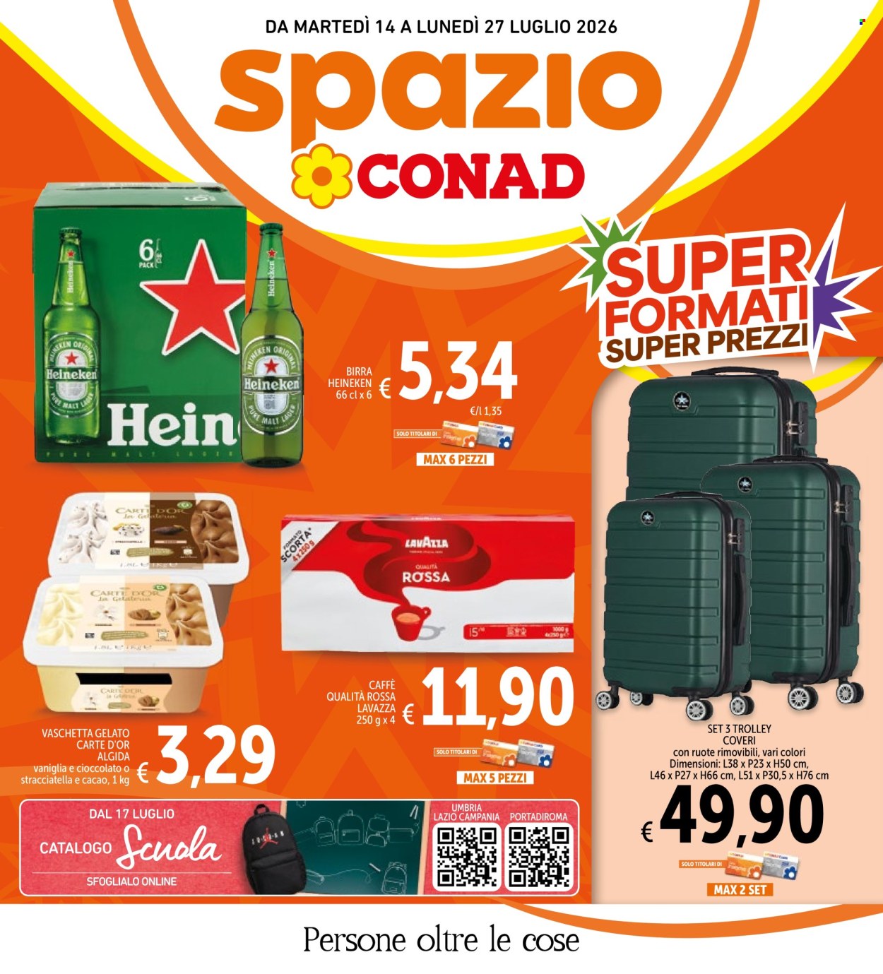 Volantino Conad - 14/7/2026 - 27/7/2026. Pagina 1
