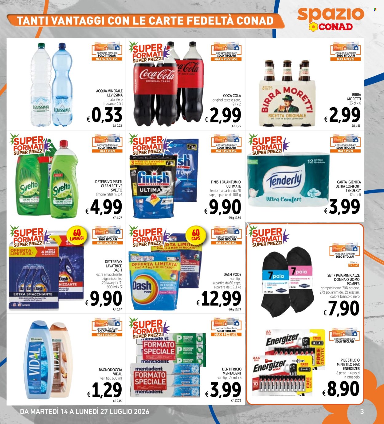 Volantino Spazio Conad - 14/7/2026 - 27/7/2026. Pagina 3