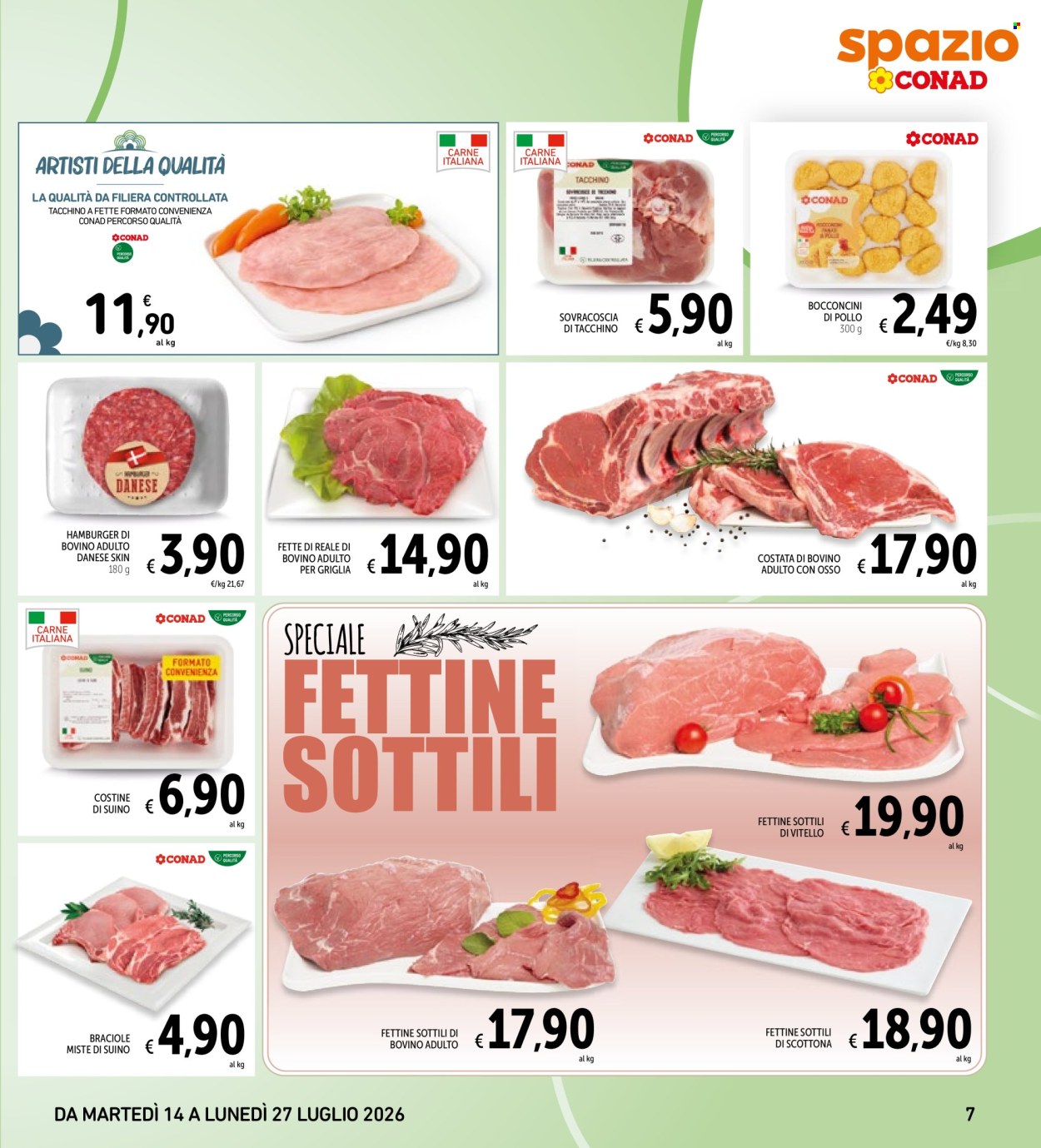 Volantino Spazio Conad - 14/7/2026 - 27/7/2026. Pagina 7