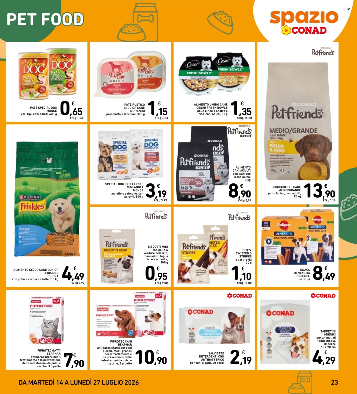 Volantino Spazio Conad - 14/7/2026 - 27/7/2026. Pagina 23