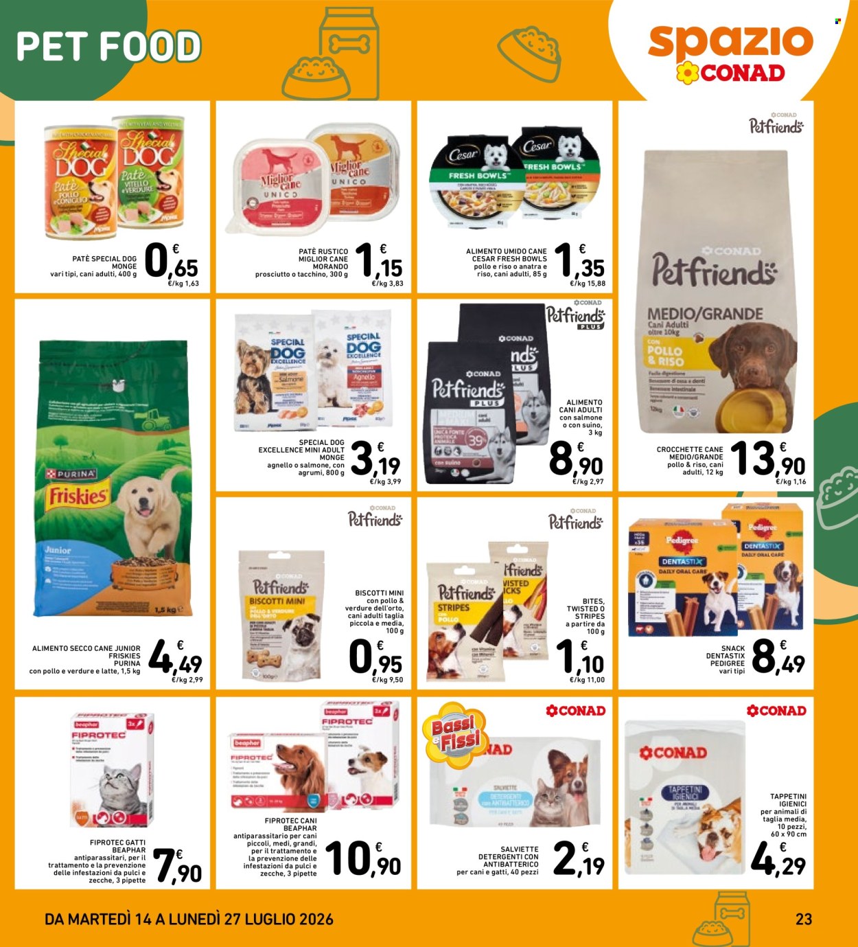 Volantino Spazio Conad - 14/7/2026 - 27/7/2026. Pagina 23