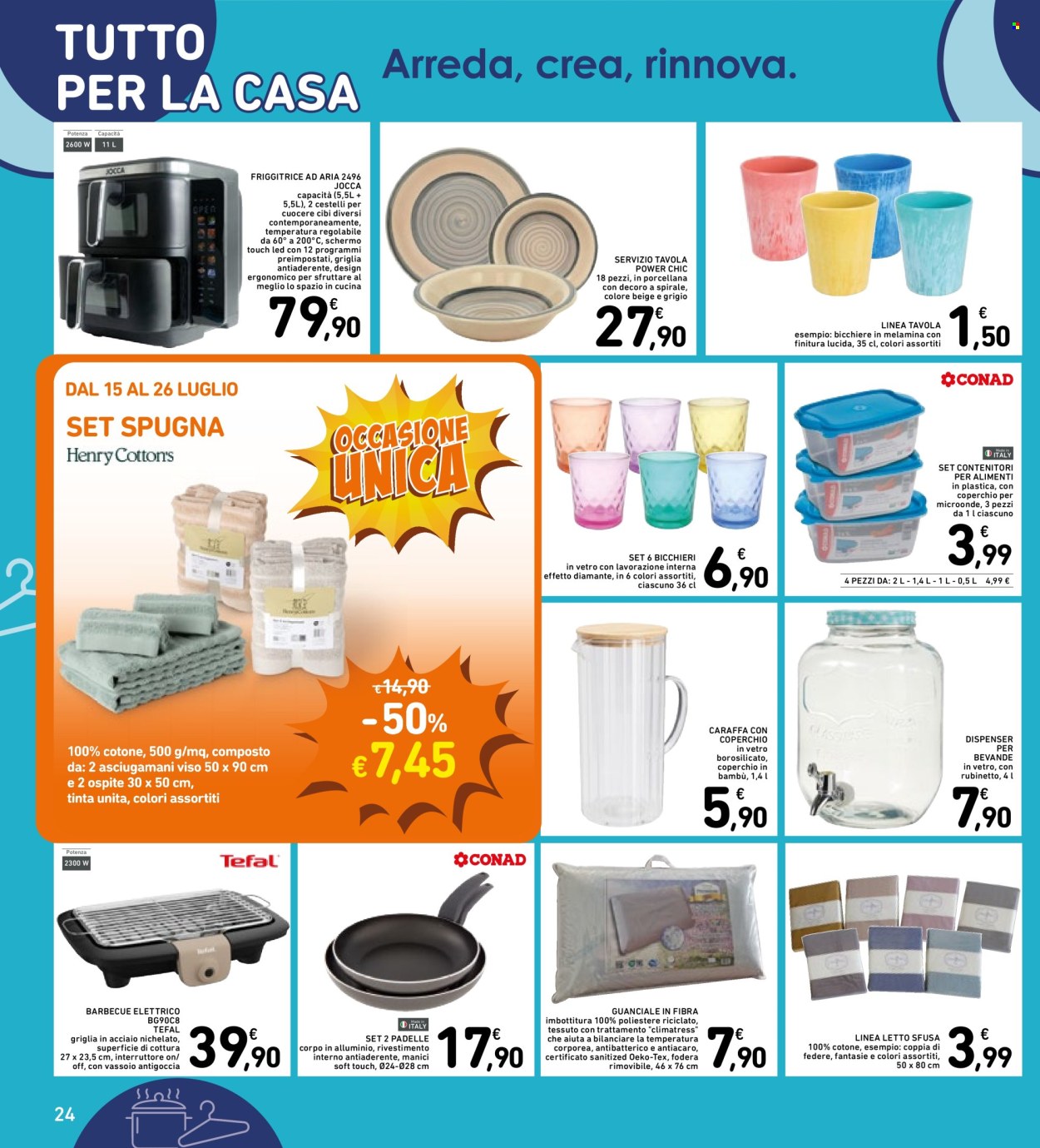 Volantino Spazio Conad - 14/7/2026 - 27/7/2026. Pagina 24