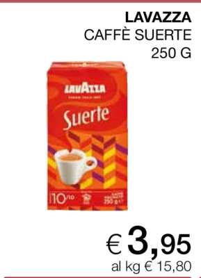 LAVAZZA Caffè Suerte