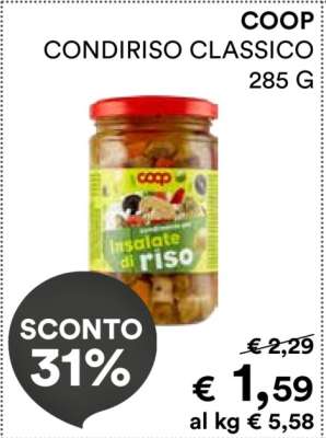 COOP CONDIRISO CLASSICO 285 G
