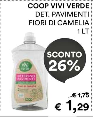 COOP VIVI VERDE DET. PAVIMENTI FIORI DI CAMELIA